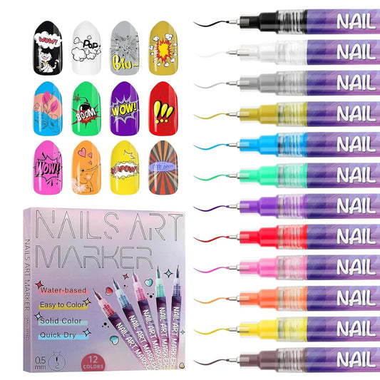 Moonise™ MagicNail Art Set | Pack of 12