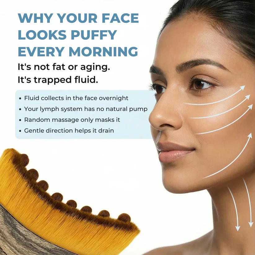 Lymphatic Contour Face Brush – Your 5-Minute Face Fix