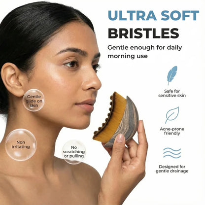 Lymphatic Contour Face Brush – Your 5-Minute Face Fix