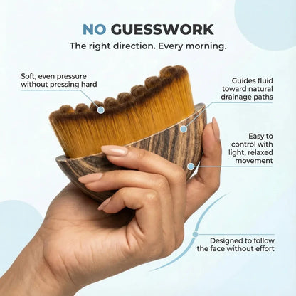 Lymphatic Contour Face Brush – Your 5-Minute Face Fix