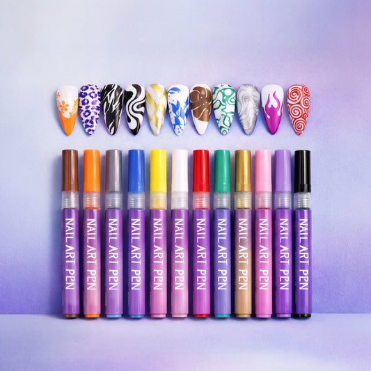 Wellura™ Nail Art Pens - 12 Colors | Salon Quality Nails at Home